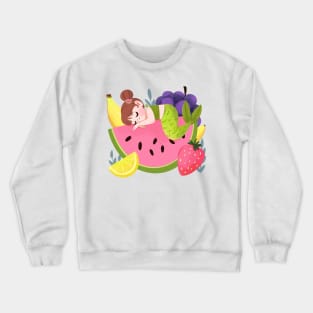 Fruit Mermaid Crewneck Sweatshirt